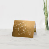 Waterverf landschap Hartelijk dank herfst Gold ID7 Kaart (Voorkant)