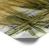 waterverf landschap "Pasture Lane in Early March" Poster (Hoek)