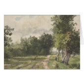 Waterverf Landschap van Pad - Constant Troyon (Voorkant Horizontaal)