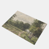 Waterverf Landschap van Pad - Constant Troyon Deurmat (Schuin)