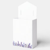 Waterverf Lavendel Flower Favor Box Bedankdoosjes (Geopend)
