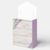 Waterverf Lavendel & Hout Etherische Oliën Klasse Bedankdoosjes (Geopend)