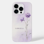 Waterverf Lavendel Meadow Wildflower Moederdag Case-Mate iPhone Case (Achterkant)