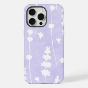 Waterverf lavendel naadloos patroon iPhone 15 pro max hoesje
