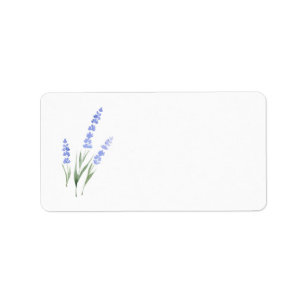 Waterverf Lavender Etiket