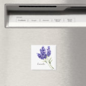 Waterverf Lavender Flowers Magneet (Insitu (Vaatwasser))