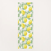 Waterverf leemons en bladeren yogamat (Voorkant)