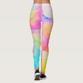 Waterverf Leggings (Achterkant)