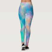 Waterverf Leggings (Achterkant)