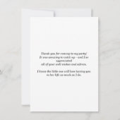 Waterverf Lemon en Blossoms Verjaardag Bedankt (Achterkant)