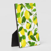 Waterverf Lemon Fotoplaat (Zijkant)