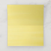 Waterverf Lemon Greenery Garland Wedding (Binnenkant ongevouwen)