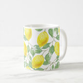 Waterverf Lemon Koffiemok (Voorkant rechts)