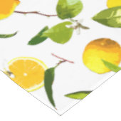 Waterverf Lemon & Leaves 16 Tafelkleed (Gekanteld)