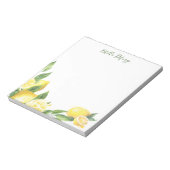 Waterverf Lemon Notitieblok (Gedraaid)