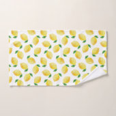 Waterverf Lemon Patroon Bad Handdoek (Handdoek)