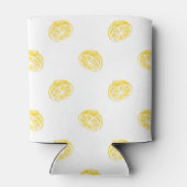 Waterverf Lemon Patroon Blikjeskoeler (Achterkant)