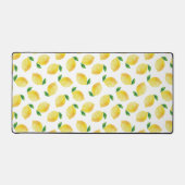 Waterverf Lemon Patroon Bureaumat (Voorkant)