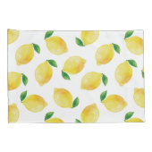 Waterverf Lemon Patroon Kussensloop (Achterkant-Rechts)