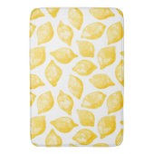 Waterverf Lemon Pattern Citrus Badmat (Voorkant Verticaal)