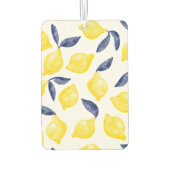 Waterverf Lemon Pattern Citrus Luchtverfrisser (Achterkant)