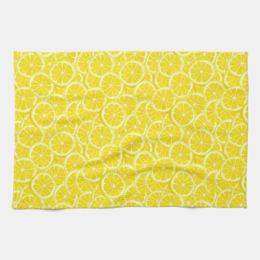 Waterverf Lemon Slices Theedoek (Horizontaal)