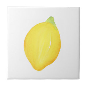 Waterverf Lemon Tegeltje
