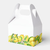 Waterverf Lemon Vrijgezellenfeest Bedankdoosjes (Achterkant)