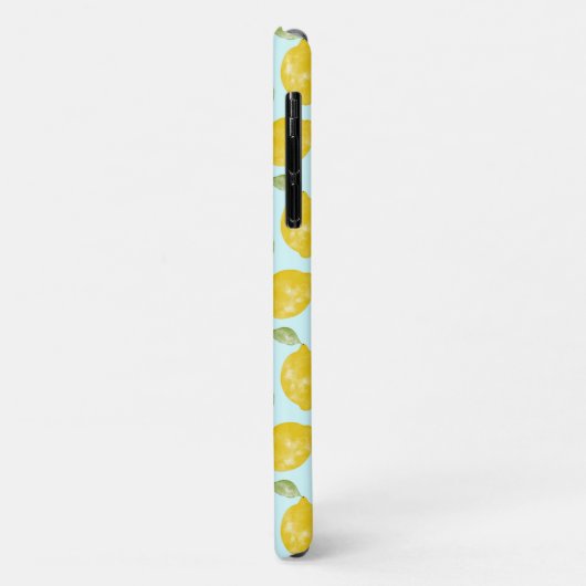 Waterverf Lemons en Leaves Pattern Case-Mate iPhone Case (Achterkant/links)