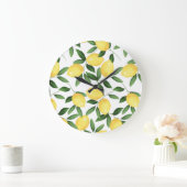 WATERVERF LEMONS GROTE KLOK (Huis)