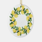 WATERVERF LEMONS KERAMISCH ORNAMENT (Rechts)