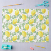 Waterverf Lemons Kitchen-ontkoppeling Tissuepapier (Craft)