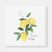 WATERVERF LEMONS MAGNEET (Voorkant)