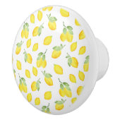 Waterverf Lemons Patroon Keramische Knop (Rechts)