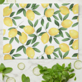 WATERVERF LEMONS THEEDOEK (Gevouwen)