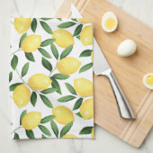 WATERVERF LEMONS THEEDOEK (Quarter Fold)