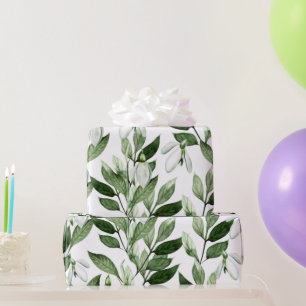 Waterverf Lente Flowers Cadeaupapier