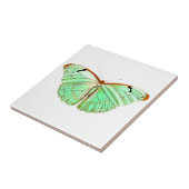 Waterverf lente vlinder tegeltje (Zijkant)