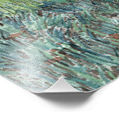 Waterverf lentesonstorm schilderen foto afdruk (Hoek)