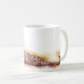 Waterverf Leopard Koffiemok (Voorkant rechts)