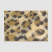 Waterverf Leopard Print Tissue Paper