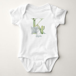 Waterverf letter K Romper