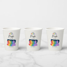 Waterverf LGBTQ PRIDE Maand Feest