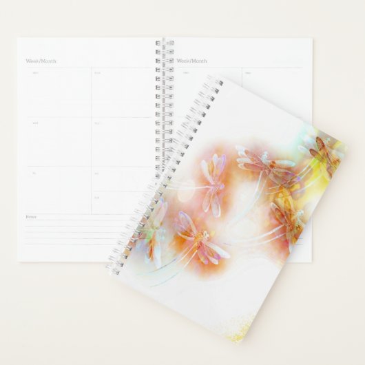 Waterverf libellen planner (Display)