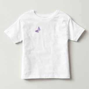 Waterverf Lichte Paarse Butterflies Kinder Shirts