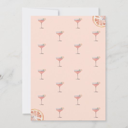 Waterverf Liefde bij First Spritz Kaart (Achterkant)