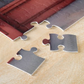 Waterverf Liefde Strokes Valentijnsdag Legpuzzel (Zijkant)