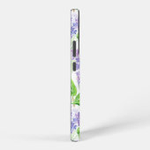 Waterverf lila bloemen samsung galaxy hoesje (Rechterkant)