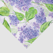 Waterverf lila bloemen tissuepapier (Detail)