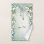 Waterverf Lily van de Vallei Handdoek Set (Handdoek)